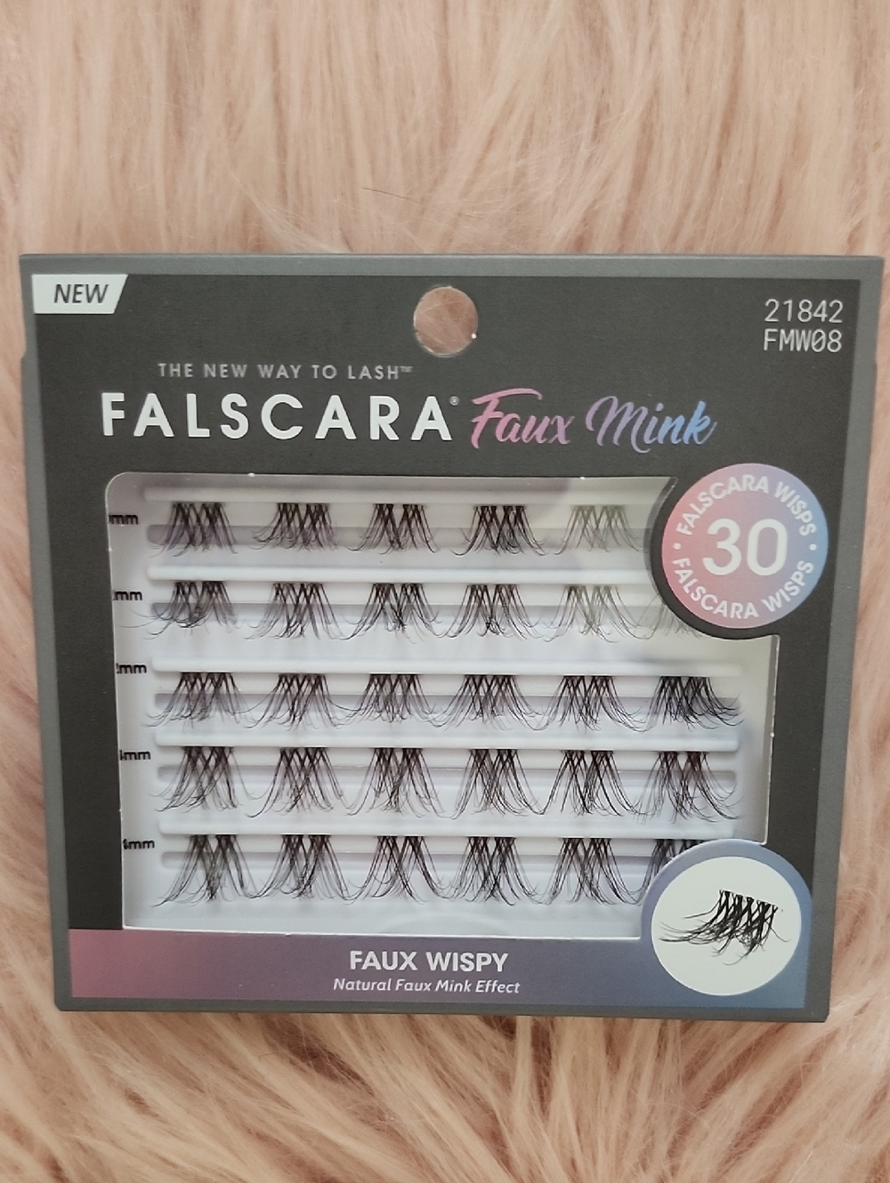 Brand New KISS FALSCARA FAUX MINK False Eyelashes